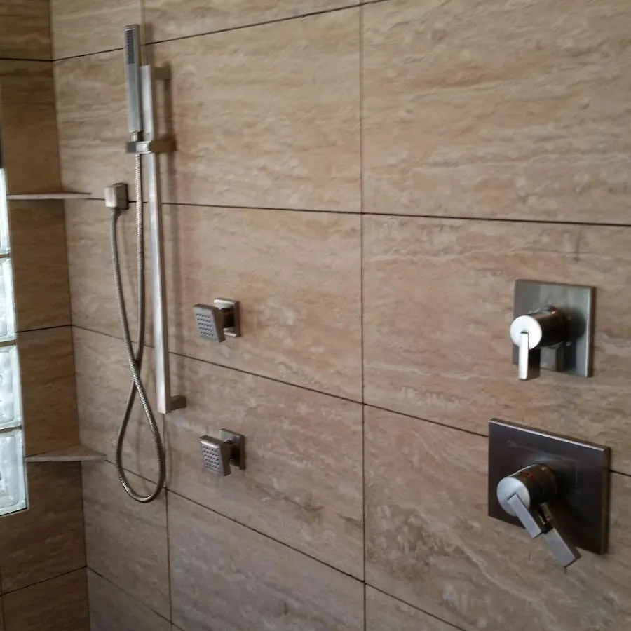 Shower fixture installation for Gas Line Repair in Cedar Lake